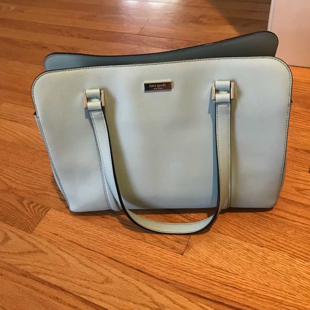 Kate Spade light blue tote